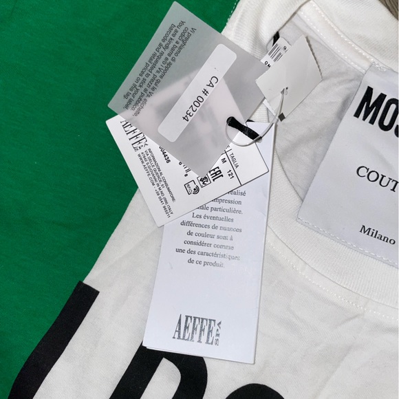 BNWT Authentic Moschino Tee - Picture 3 of 3